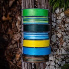 Load image into Gallery viewer, Reaction Tackle X8 Braided Fishing Line- Aqua Camo 8 Strand
