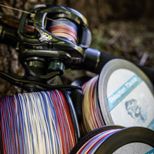 Load image into Gallery viewer, Reaction Tackle Braided Fishing Line - USA Camo
