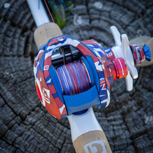 Load image into Gallery viewer, Reaction Tackle Braided Fishing Line - USA Camo
