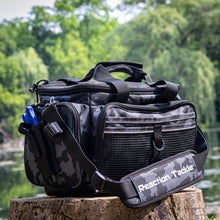Load image into Gallery viewer, Reaction Tackle Camo Tackle Bag
