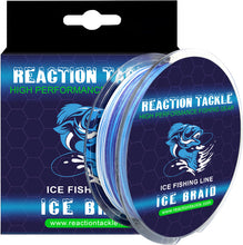 Load image into Gallery viewer, Reaction Tackle Ice Fishing Braided line - 8 Strand

