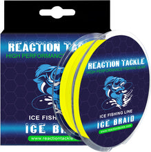 Load image into Gallery viewer, Reaction Tackle Ice Fishing Braided line - 8 Strand
