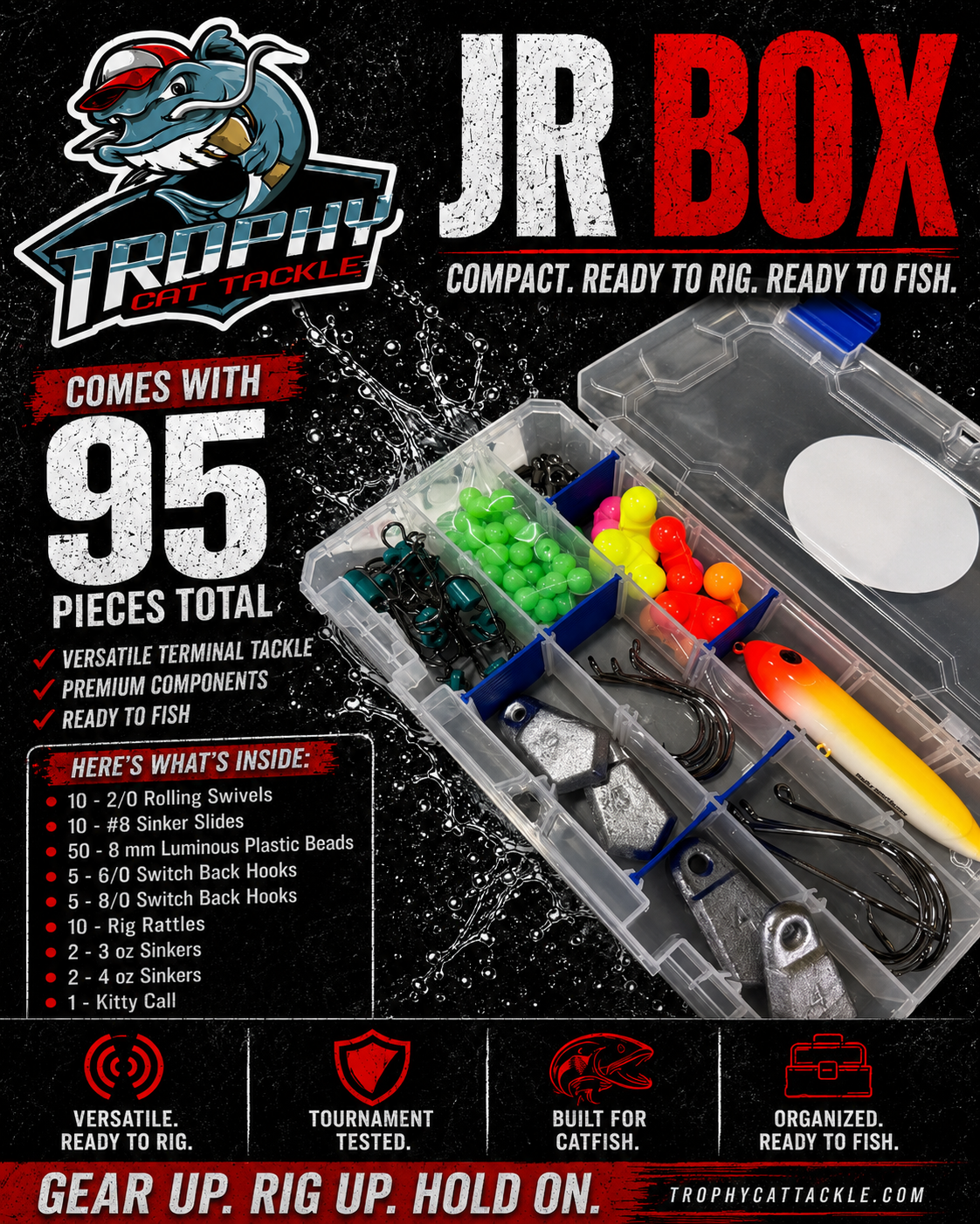 catfish tackle box Rig Catfishing Making Kit,131pcs Santee Cooper Rigs Slip Sinker Rigs Accessories with Catfish Hooks Peg Floats Swivels Rattle Bell Beads Weight Sinkers Catfishing Gear Equipment : Sports & Planos tray tackle boxes are the dependable companion built to keep your gear organized Complete Trophy Catfishing Starter Kit