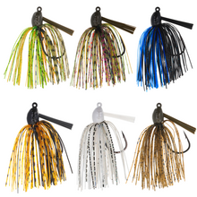 Load image into Gallery viewer, Reaction Tackle Lead Swim Jigs – Premium Weedless Bass Fishing Lures- 3 Pack - New
