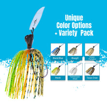 Load image into Gallery viewer, Reaction Tackle Lead Breaker Jigs- 3-Pack; Durable Fishing Jigs for Freshwater &amp; Saltwater - New
