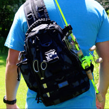 Load image into Gallery viewer, Reaction Tackle Fishing Tackle 2-in-1 Sling Bag/Backpack- 3 Sizes
