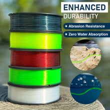 Load image into Gallery viewer, Reaction Tackle Nylon Monofilament Fishing Line 350 yard spools

