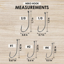 Load image into Gallery viewer, Reaction Tackle Wacky Neko Hooks- 25 Pack
