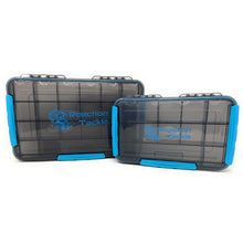 Load image into Gallery viewer, Reaction Tackle Premium Tackle Tray- High Performance and Waterproof with 3 Resilient Clips
