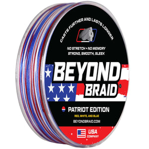 Beyond Braid Patriot Edition - Red, White, & Blue