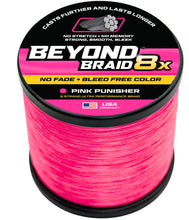 Load image into Gallery viewer, Beyond Braid Pink Punisher 8X No Fade - Ultra Performance 8 Strand
