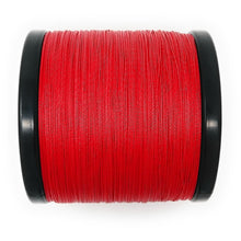 Load image into Gallery viewer, Reaction Tackle Braided Fishing Line - NO FADE Red
