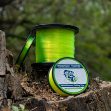Load image into Gallery viewer, Reaction Tackle Nylon Monofilament Fishing Line - 1 Pound Jumbo Spools
