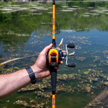 Load image into Gallery viewer, Reaction Tackle Fishing Rod and Baitcasting Reel Combo - Big Bite - NEW
