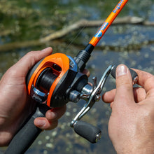Load image into Gallery viewer, Reaction Tackle Fishing Rod and Baitcasting Reel Combo - Big Bite - NEW
