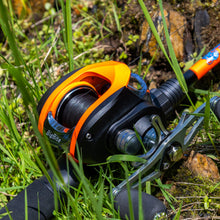 Load image into Gallery viewer, Reaction Tackle Fishing Rod and Baitcasting Reel Combo - Big Bite - NEW
