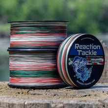Load image into Gallery viewer, Reaction Tackle Braided Fishing Line - Mexico Camo - NEW
