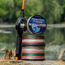Load image into Gallery viewer, Reaction Tackle Braided Fishing Line - Mexico Camo - NEW

