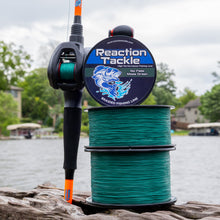 Load image into Gallery viewer, Reaction Tackle Braided Fishing Line - NO FADE Moss Green - NEW
