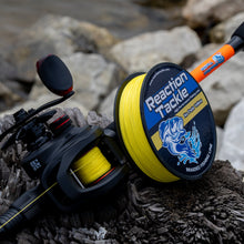 Load image into Gallery viewer, Reaction Tackle Braided Fishing Line - NO FADE Yellow - NEW
