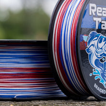 Load image into Gallery viewer, Reaction Tackle X8 Braided Fishing Line - USA Camo 8 Strand - NEW
