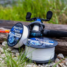 Load image into Gallery viewer, Reaction Tackle X8 Braided Fishing Line - NO FADE White 8 Strand - NEW
