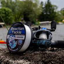Load image into Gallery viewer, Reaction Tackle X8 Braided Fishing Line - NO FADE White 8 Strand - NEW
