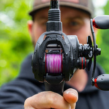 Load image into Gallery viewer, Reaction Tackle Braided Fishing Line - Pink Camo - NEW

