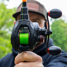 Load image into Gallery viewer, Reaction Tackle Braided Fishing Line - NO FADE Hi Vis Green - NEW
