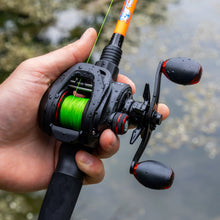Load image into Gallery viewer, Reaction Tackle Braided Fishing Line - NO FADE Hi Vis Green - NEW

