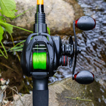Load image into Gallery viewer, Reaction Tackle Braided Fishing Line - NO FADE Hi Vis Green - NEW
