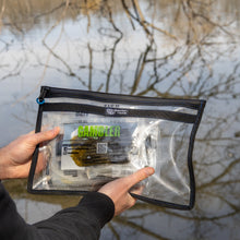 Load image into Gallery viewer, Reaction Tackle Clear Storage Bag Tackle Pak - Water-Resistant Plastic Storage - New
