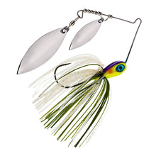 Load image into Gallery viewer, Reaction Tackle Lead Spinnerbait Jigs – 3-Pack, Double Willow Blade - New
