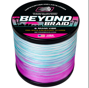 Beyond Braid Braided Fishing Line - 300 Yards, Pro Grade Performance for Saltwater & Freshwater- Beyond Braid