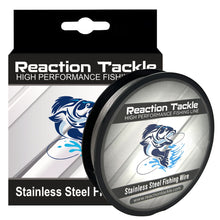 Load image into Gallery viewer, Reaction Tackle Stainless Steel Trolling Line 30LB
