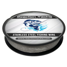 Load image into Gallery viewer, Reaction Tackle Stainless Steel Trolling Line 30LB
