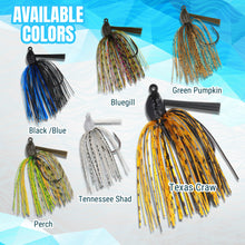 Load image into Gallery viewer, Reaction Tackle Lead Swim Jigs – Premium Weedless Bass Fishing Lures- 3 Pack - New
