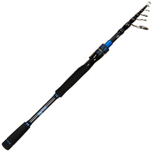 Load image into Gallery viewer, Reaction Tackle Telescopic Spinning Rod – Carbon Travel Fishing Rod – Collapsible Rod for Freshwater and Saltwater - NEW
