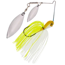 Load image into Gallery viewer, Reaction Tackle Tungsten Spinnerbait Jigs – 2-Pack, Double Willow Blade - New
