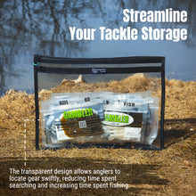 Load image into Gallery viewer, Reaction Tackle Clear Storage Bag Tackle Pak - Water-Resistant Plastic Storage - New
