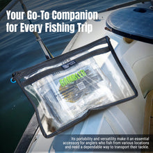 Load image into Gallery viewer, Reaction Tackle Clear Storage Bag Tackle Pak - Water-Resistant Plastic Storage - New
