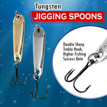Load image into Gallery viewer, Reaction Tackle Tungsten Jigging Spoons (2-Pack)
