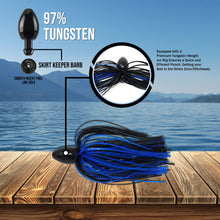 Load image into Gallery viewer, Reaction Tackle Tungsten Punch Rig/Punch Weight with Skirt
