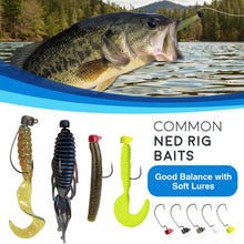 Load image into Gallery viewer, Reaction Tackle Tungsten Ned Rig-Shroom Jigs (5-Pack)
