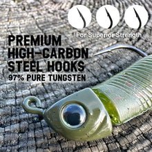 Load image into Gallery viewer, Reaction Tackle Tungsten Swimbait Jig Heads (5-Pack)
