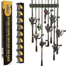 Load image into Gallery viewer, Beyond Fishing GripLock Vertical Fishing Rod Rack
