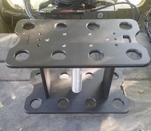 Load image into Gallery viewer, Fat Fish Designz V8 Seat Post Rod Holder (holds 8 rods)
