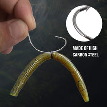 Load image into Gallery viewer, Reaction Tackle Wide Gap Wacky Hooks (25-PACK)
