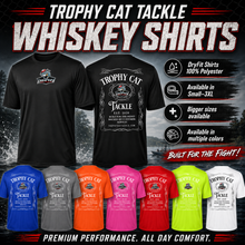 Load image into Gallery viewer, Trophy Cat Tackle Whiskey Short Sleeve Shirt
