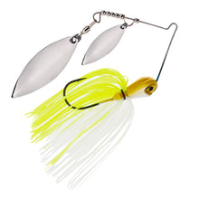 Load image into Gallery viewer, Reaction Tackle Lead Spinnerbait Jigs – 3-Pack, Double Willow Blade - New
